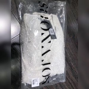 Shonajoy white knit dress